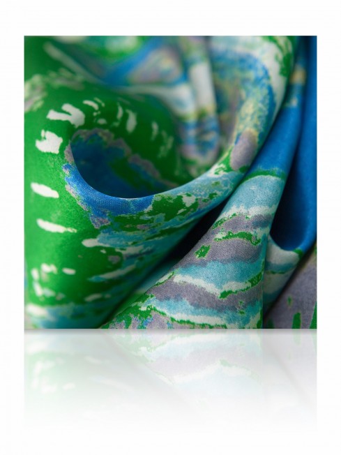 Платок Женский SS.KV-BRUSH.STK/BLUE
